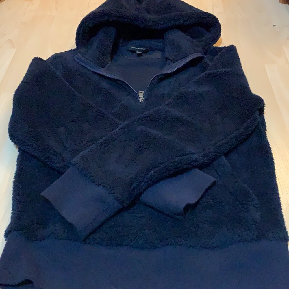 Banana Republic Men’s Sherpa Half-Zip Hoodie - SIZE SMALL